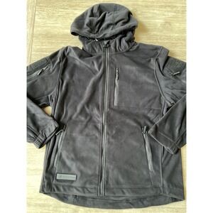 Baerskin Tactical Supply Co Lite 4.0 Fleece Hoodie Black Size Large New With Tag